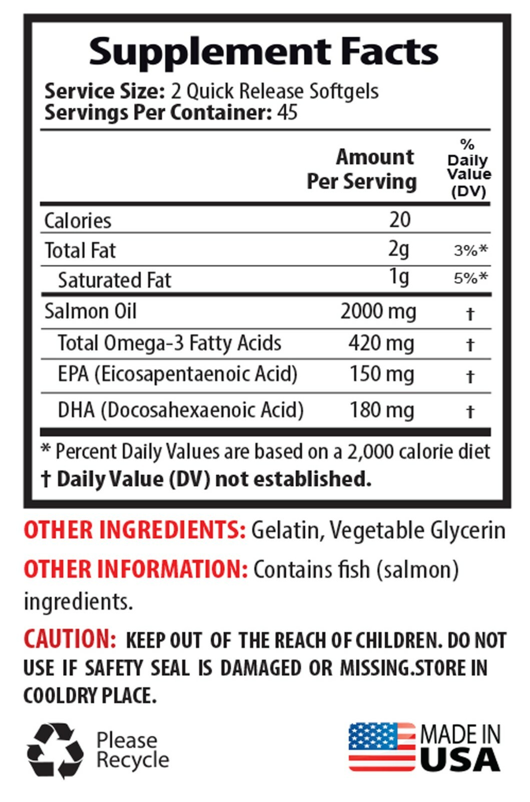 weightloss for woman – WILD ALASKAN SALMON OIL – omega 3 6 9 1B