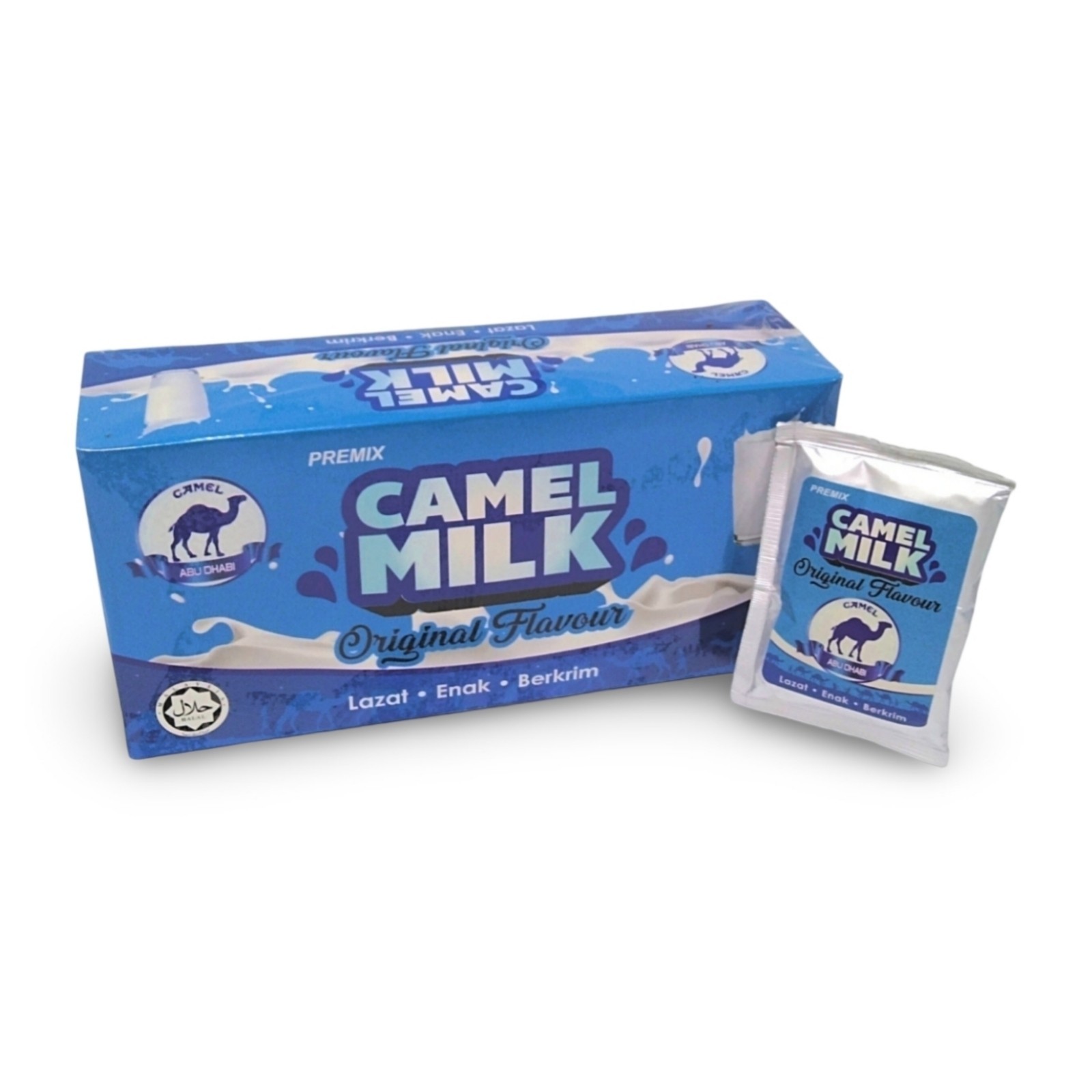 10x Abu Dhabi Camel Milk Powder 25g x 20’s High Protein Calcium Easy to Digest