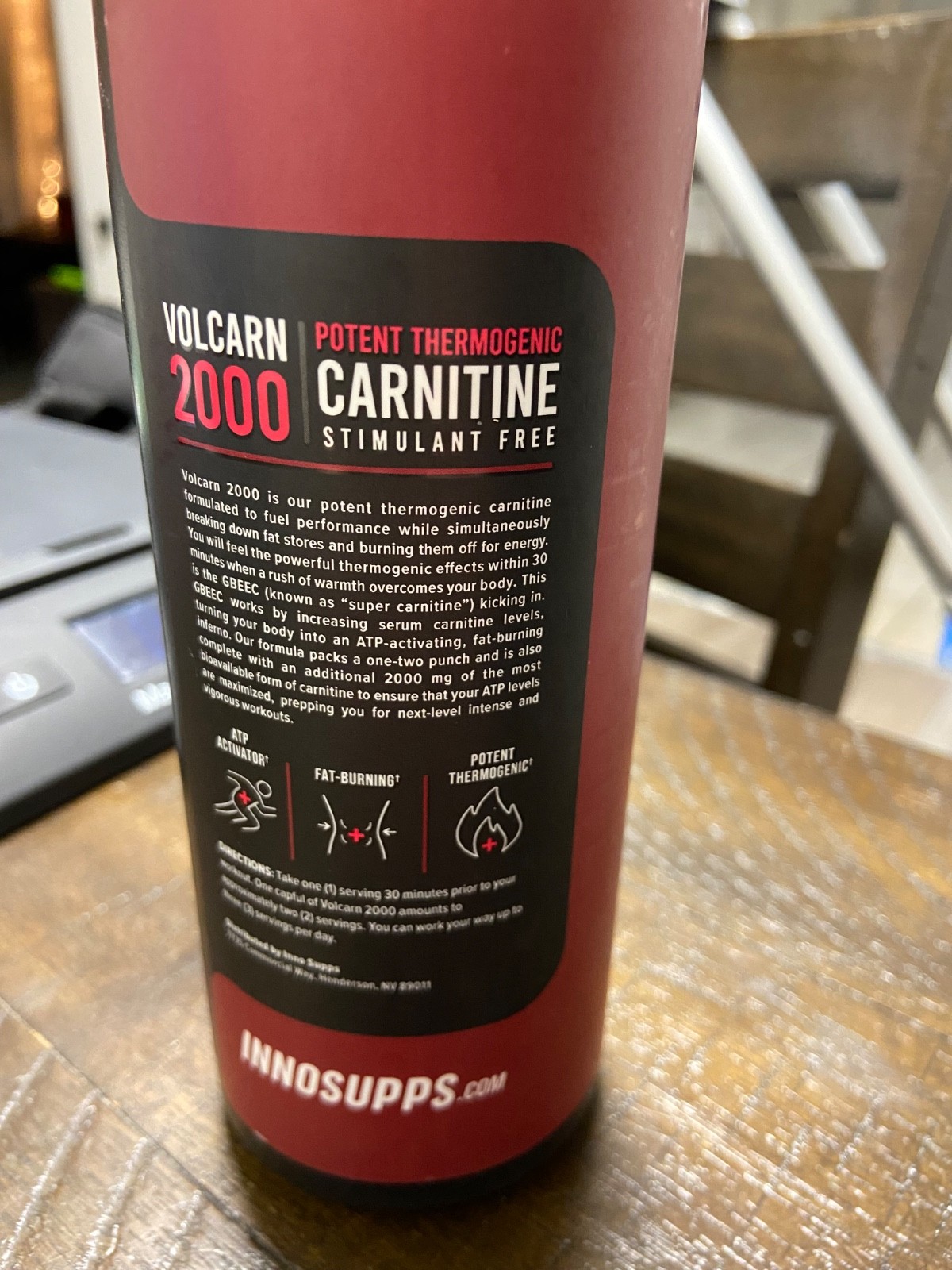 Innosupps Volcarn 2000 Rainbow Sherbet 16 Oz