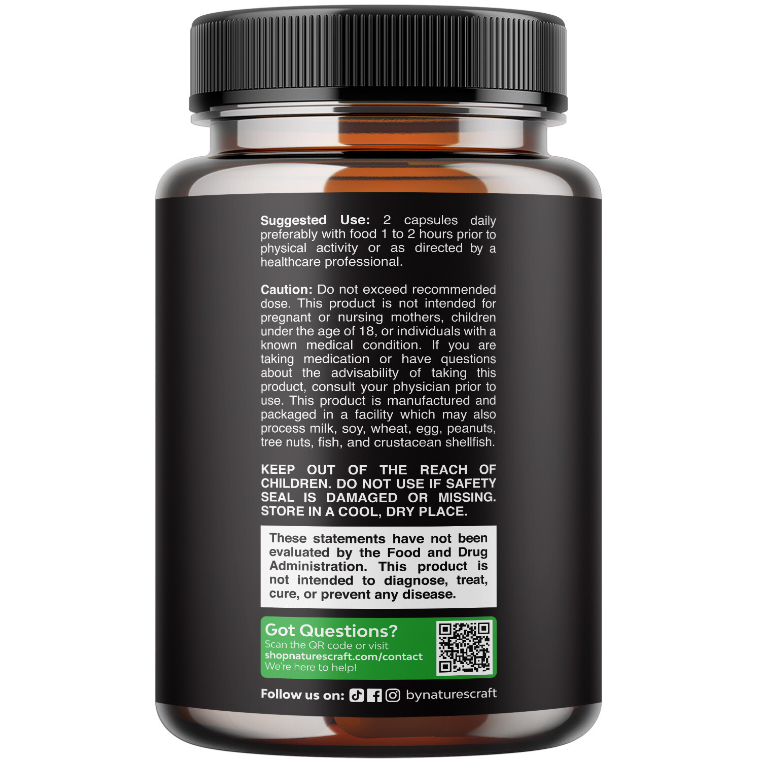Horny Goat Weed Male Enhancement Extra Strength 1590mg Complex Per Serving 90ct