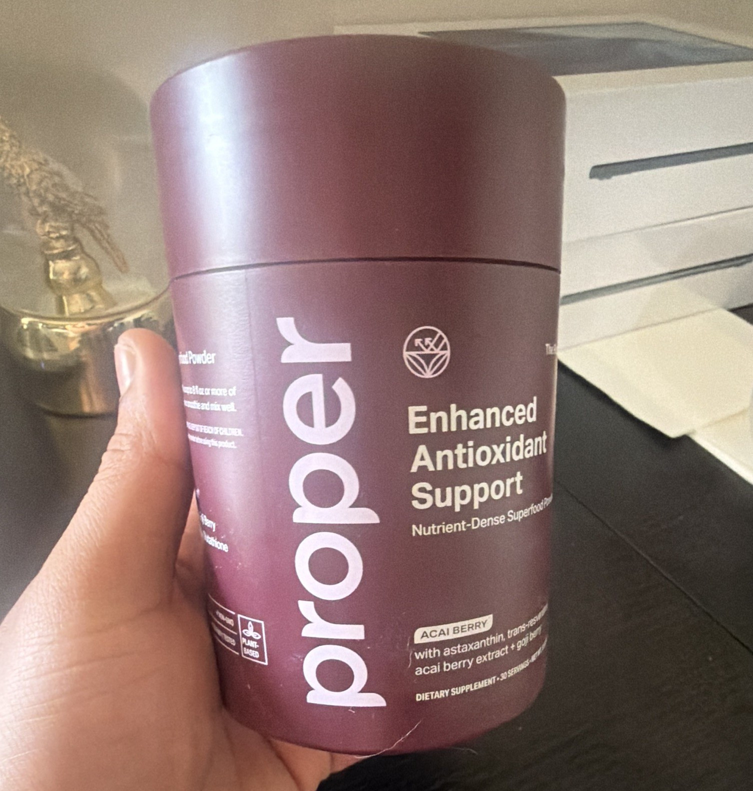 proper The Purples Antioxidant Support Superfood Powder Acai Berry 5.92 oz