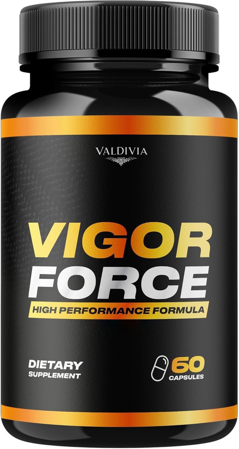 Valdivia Vigor Force 60 Capsules Men’s Health Supplement Made in USA Male