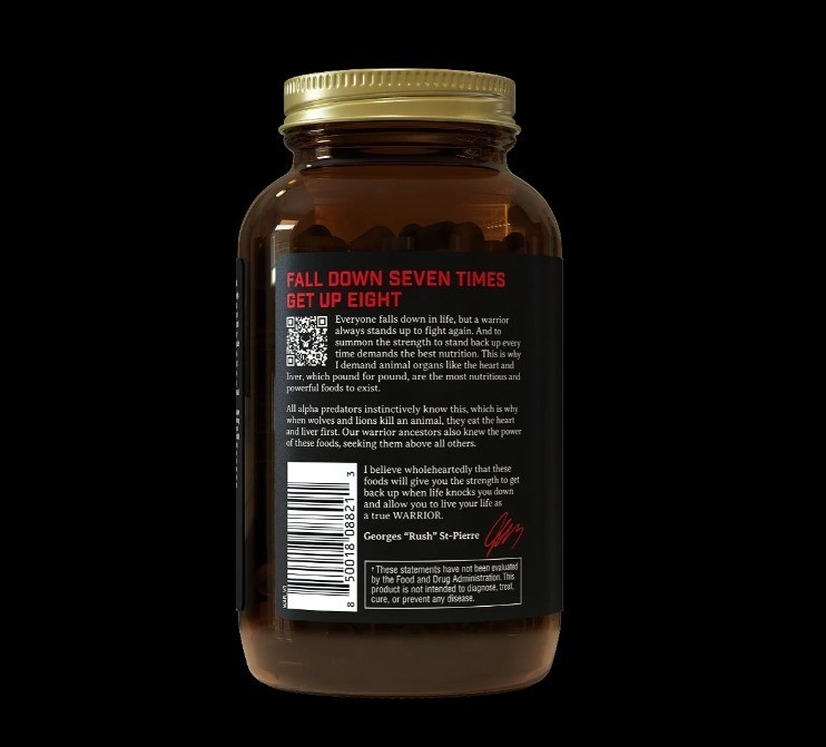 HEART & SOIL WARRIOR – Maximize Your Performance, Strength & Recovery – 180 Caps