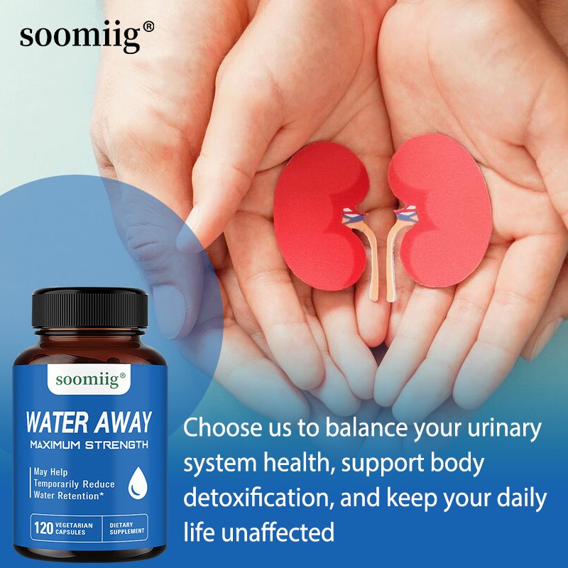 Water Away caps Maximum Strength Herbal Diuretic caps for Water Retention
