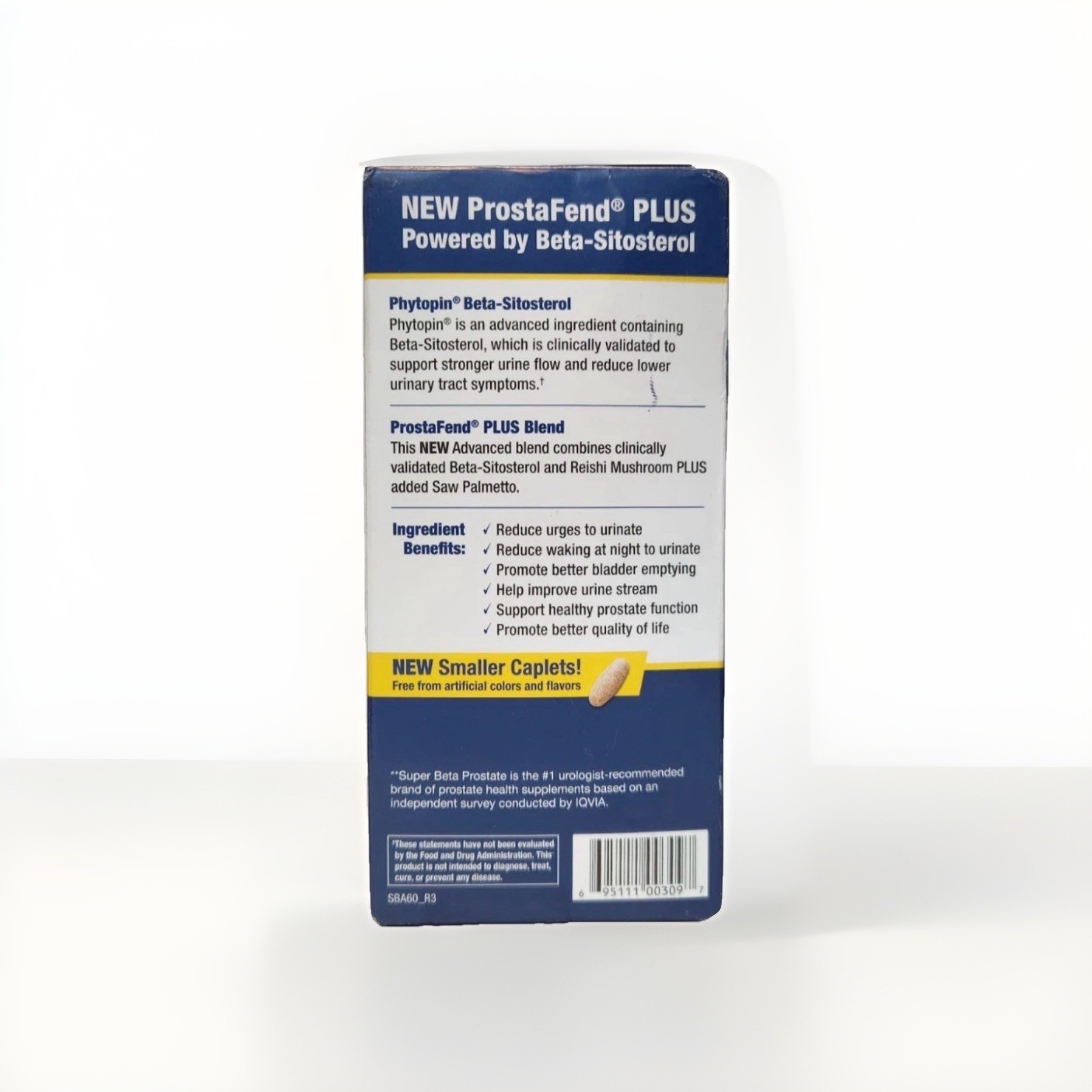 Super Beta Prostate Advanced New Vitality 60 Caplets Exp 08/25