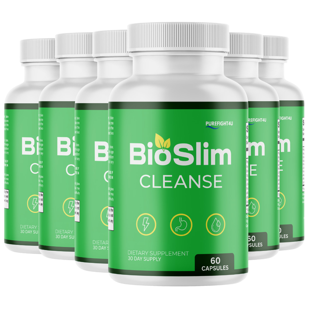 Bio Slim Cleanse Advanced Defense Formula Dietary Supplement – 6 Bottles