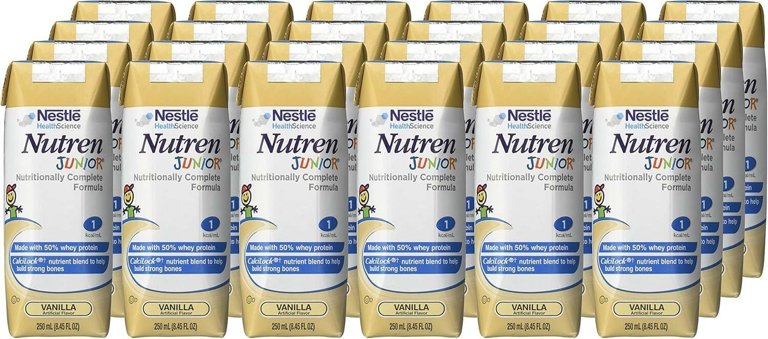 NUTREN JUNIOR Vanilla Brikpaks 24 x 250 mL Case