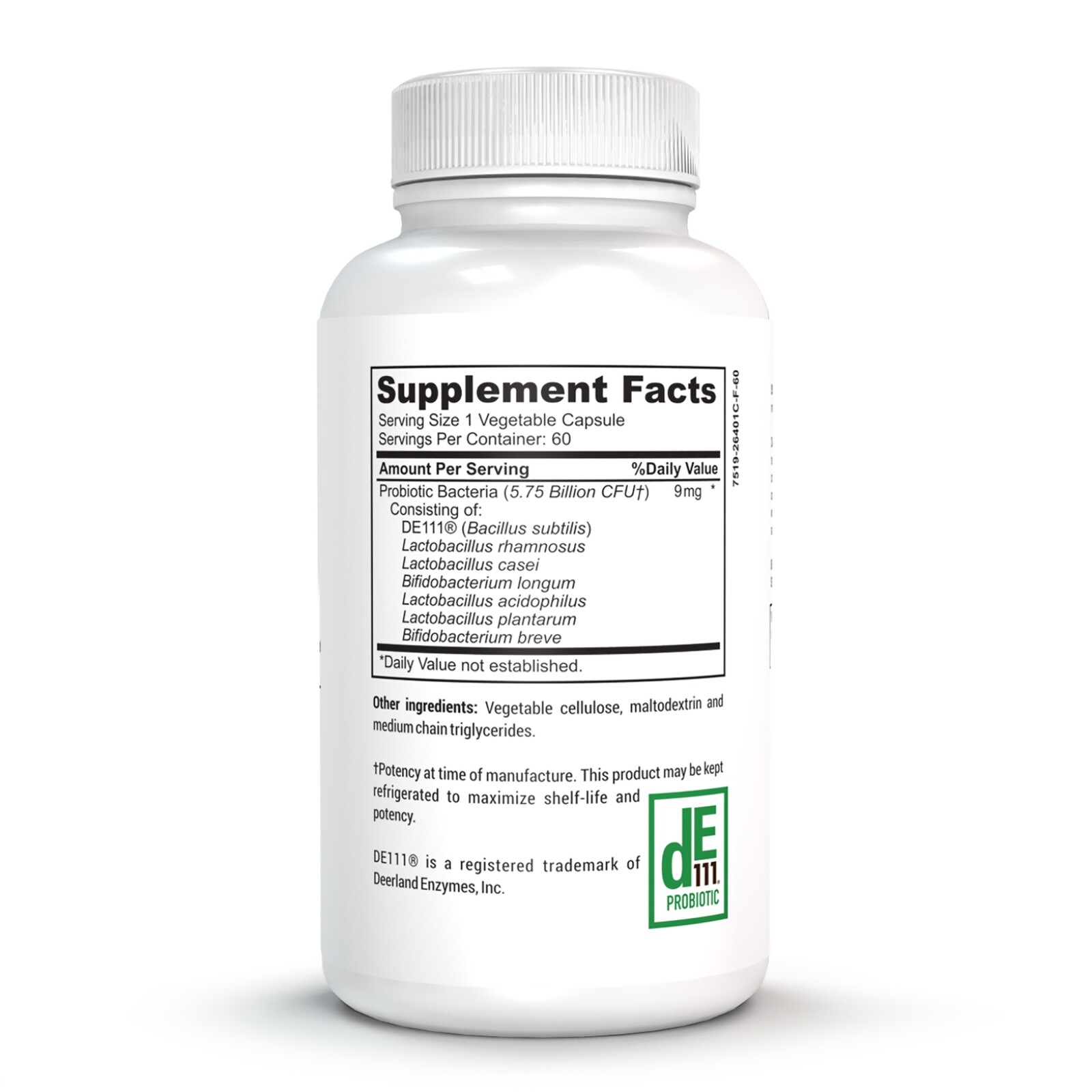 Daily Defense PROBIO-D Probiotics Healthy Digestion Support Immune Support