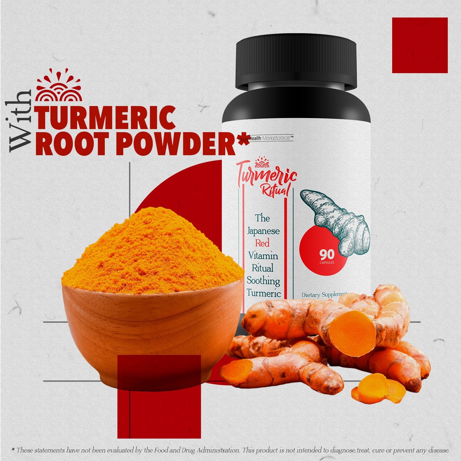 Turmeric Ritual – Soothing Turmeric Nerve Health – Red Vitamin