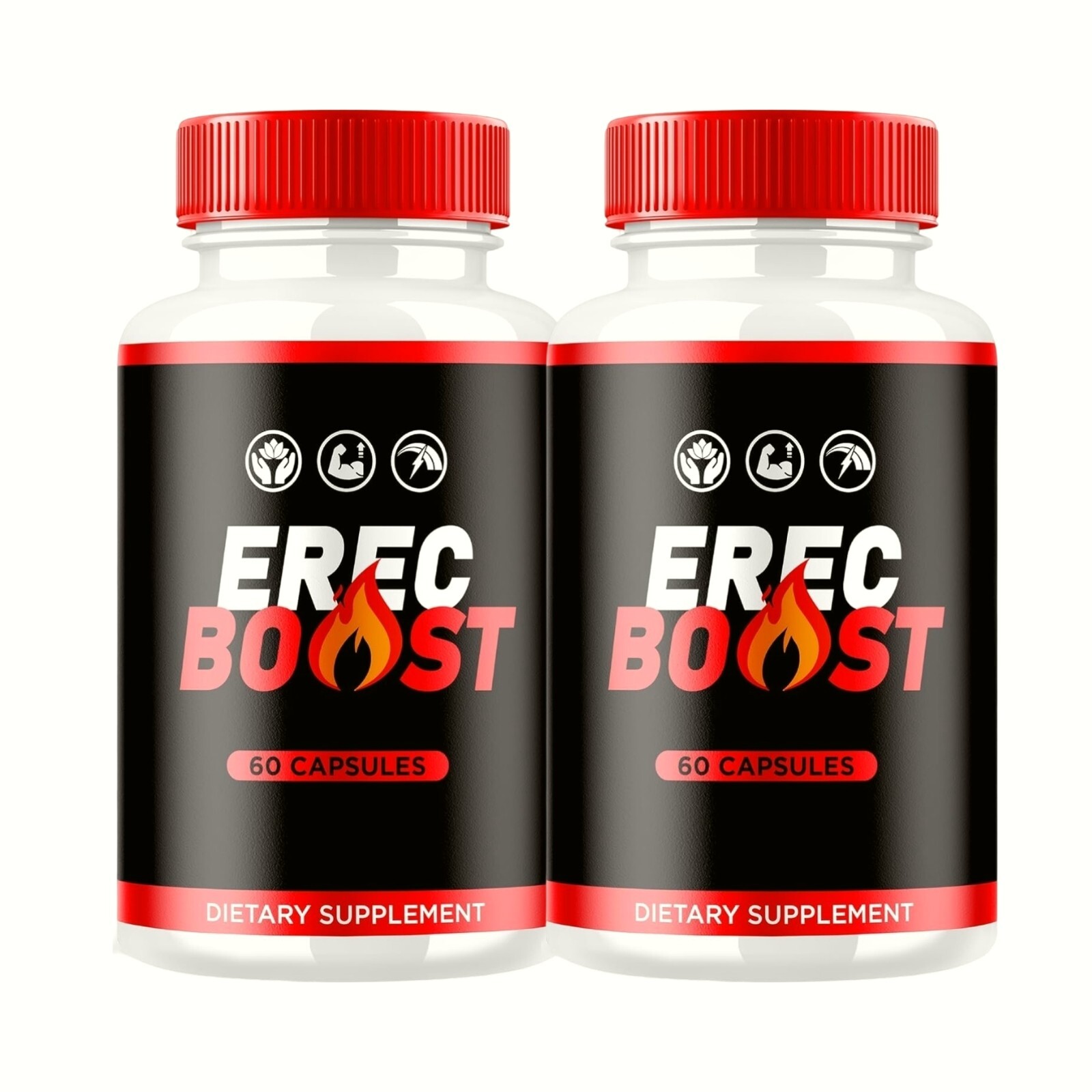 2-Pack Erecboost Capsules – Erec Boost for Overall Health & Energy -120 Capsules