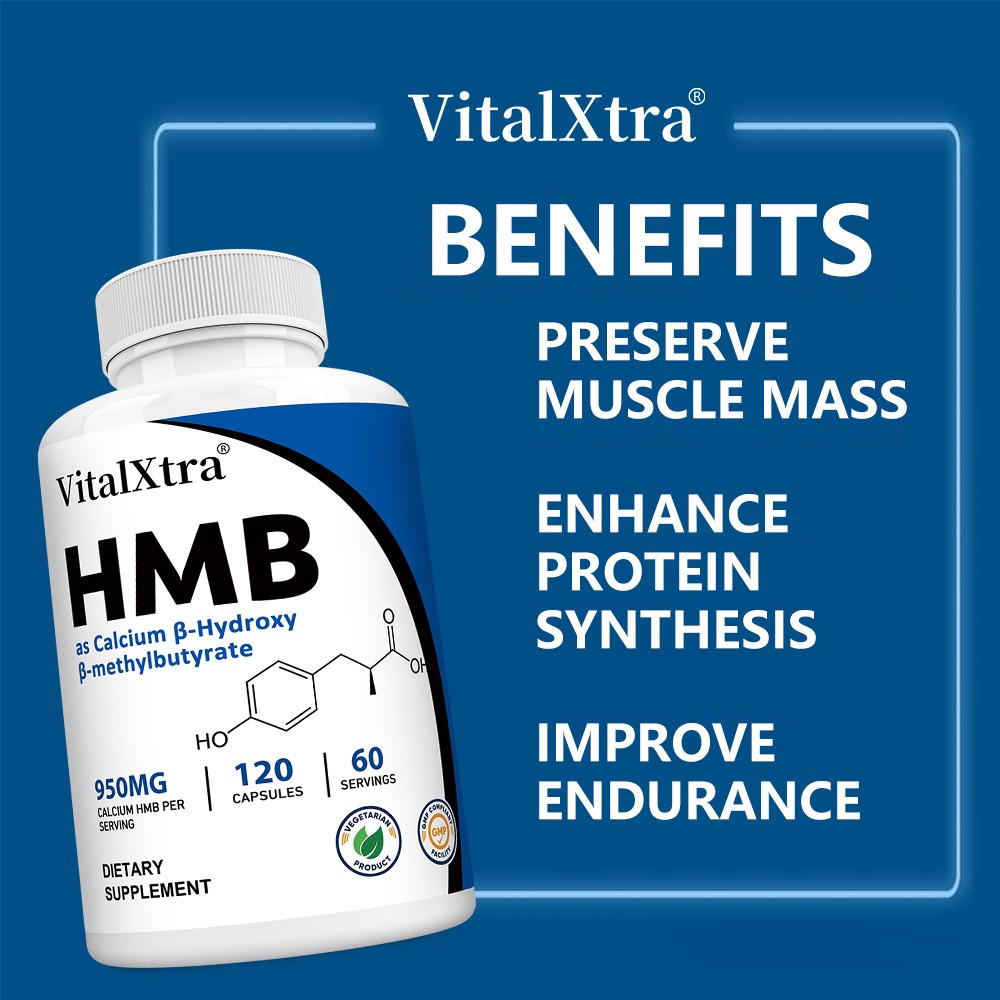 Calcium β Hydroxy β Methylbutyrate Capsules Enhance Protein Synthesis 30-120 CT