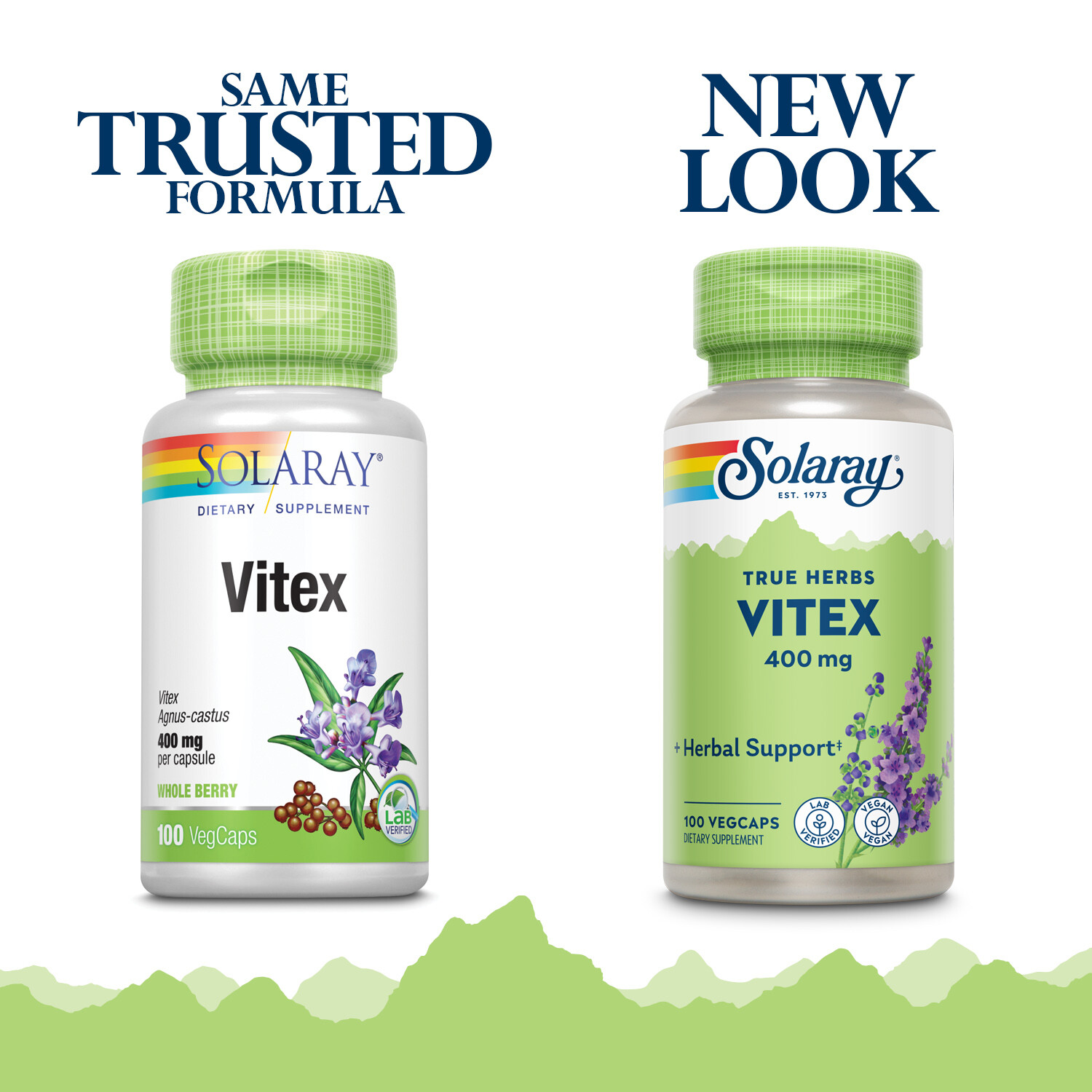 Solaray Vitex Berry 400mg | Women’s Healthy Hormone Balance Formula | 100ct