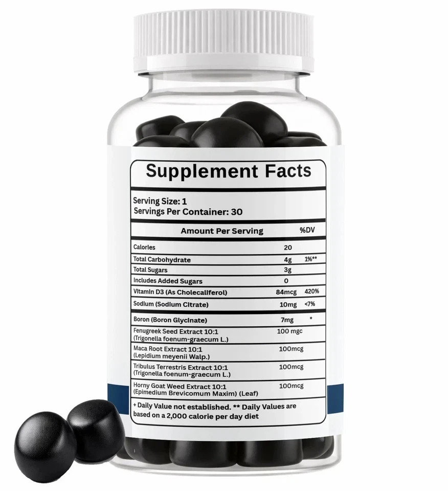 (2 Pack) Ultra Peak XL Gummys Advanced Male Support Supplement 30 Gummies