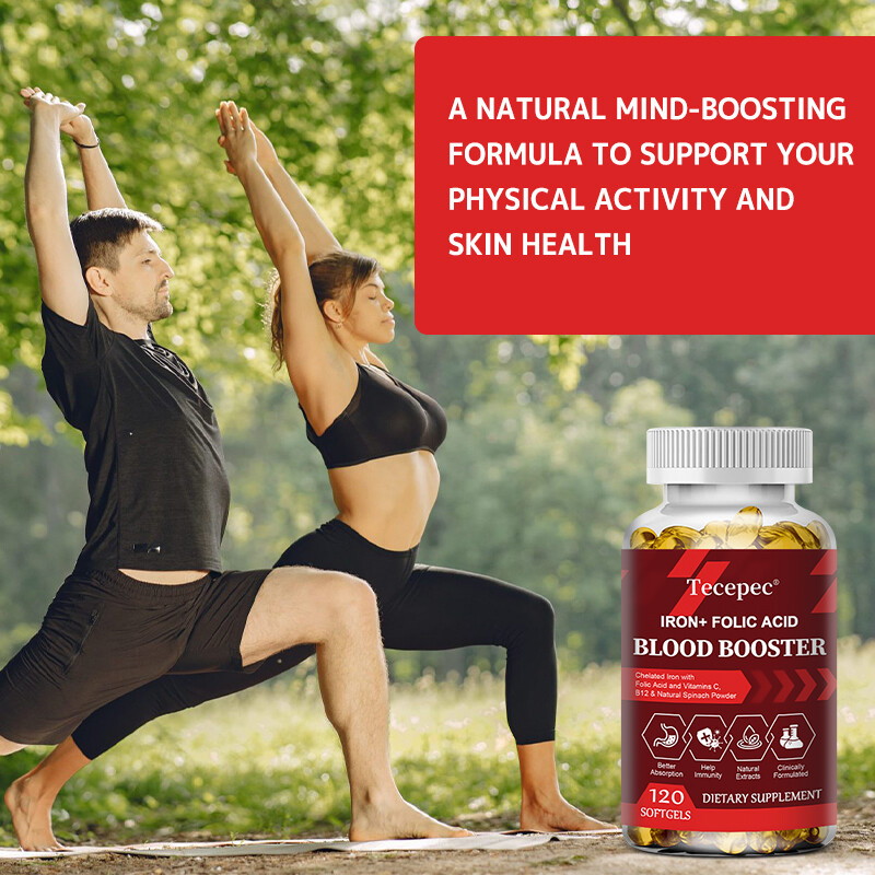 Iron with Folic Acid | Blood Booster – Support Healthy Iron Level & Blood Health