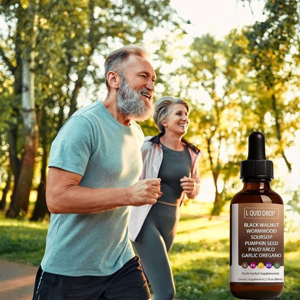 Black Walnut Wormwood Gut Cleanse Soursop, Featuring Pumpkin Seed, Garlic Orega