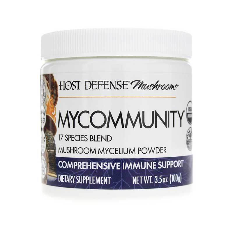 Host Defense MyCommunity Powder – Immune Support, 17 Mushroom Species Blend