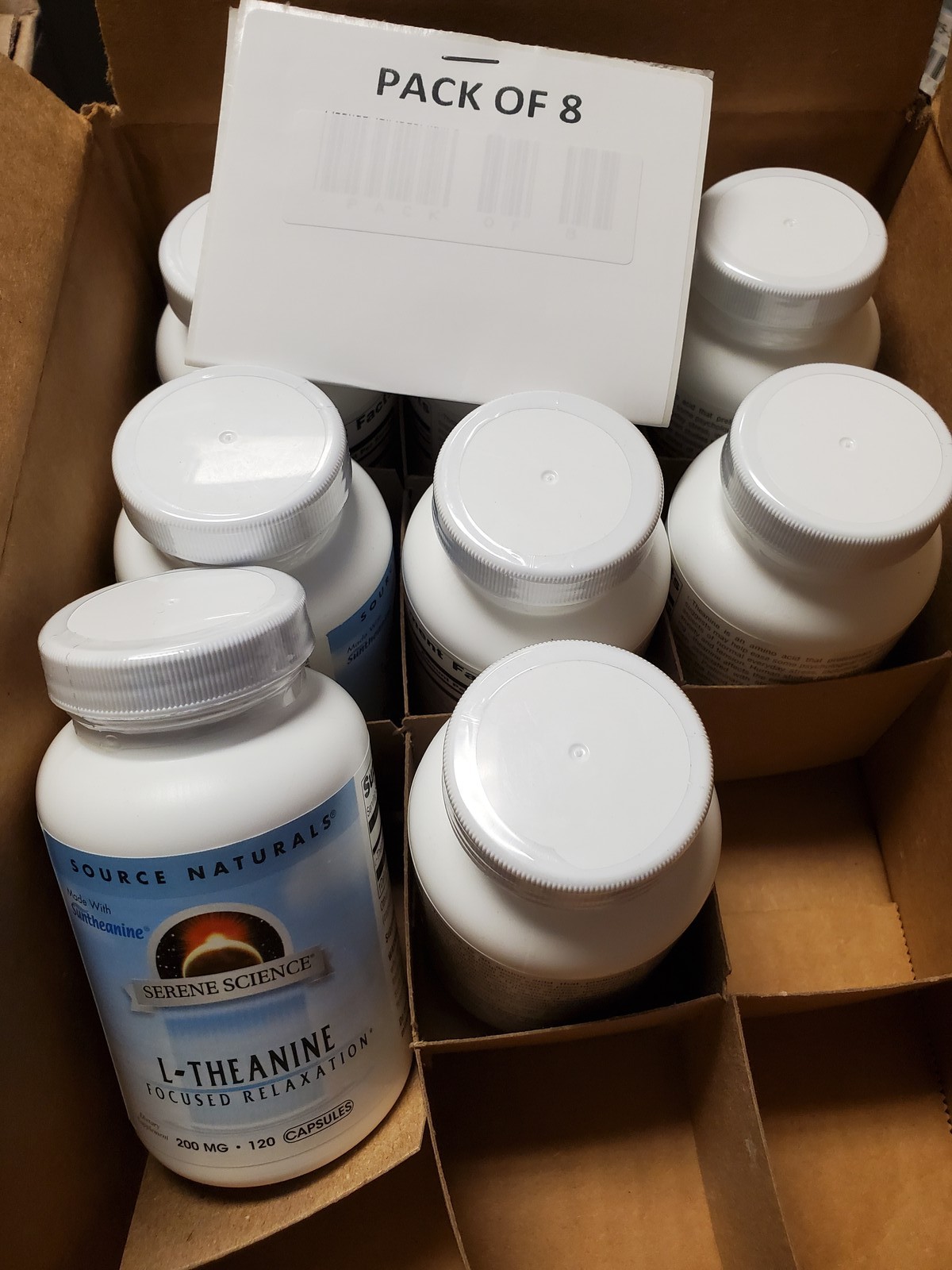 Source Naturals Serene Science L-Theanine 200Mg 200 Mg 120 Caps exp 10/27