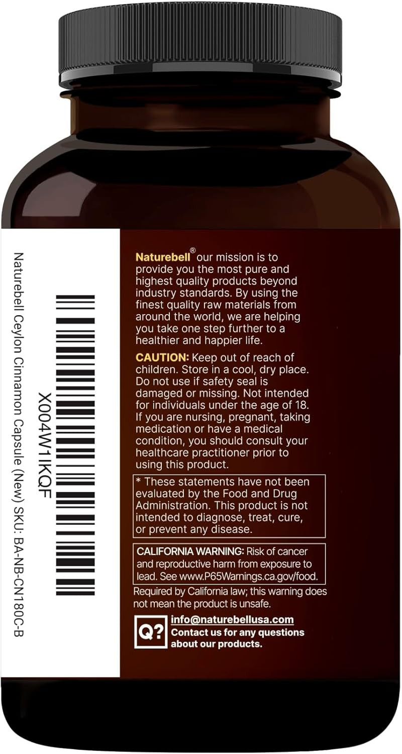 2 Pack Ceylon Cinnamon with Bitter Melon, 240 Capsules | Made with Organic Sr…