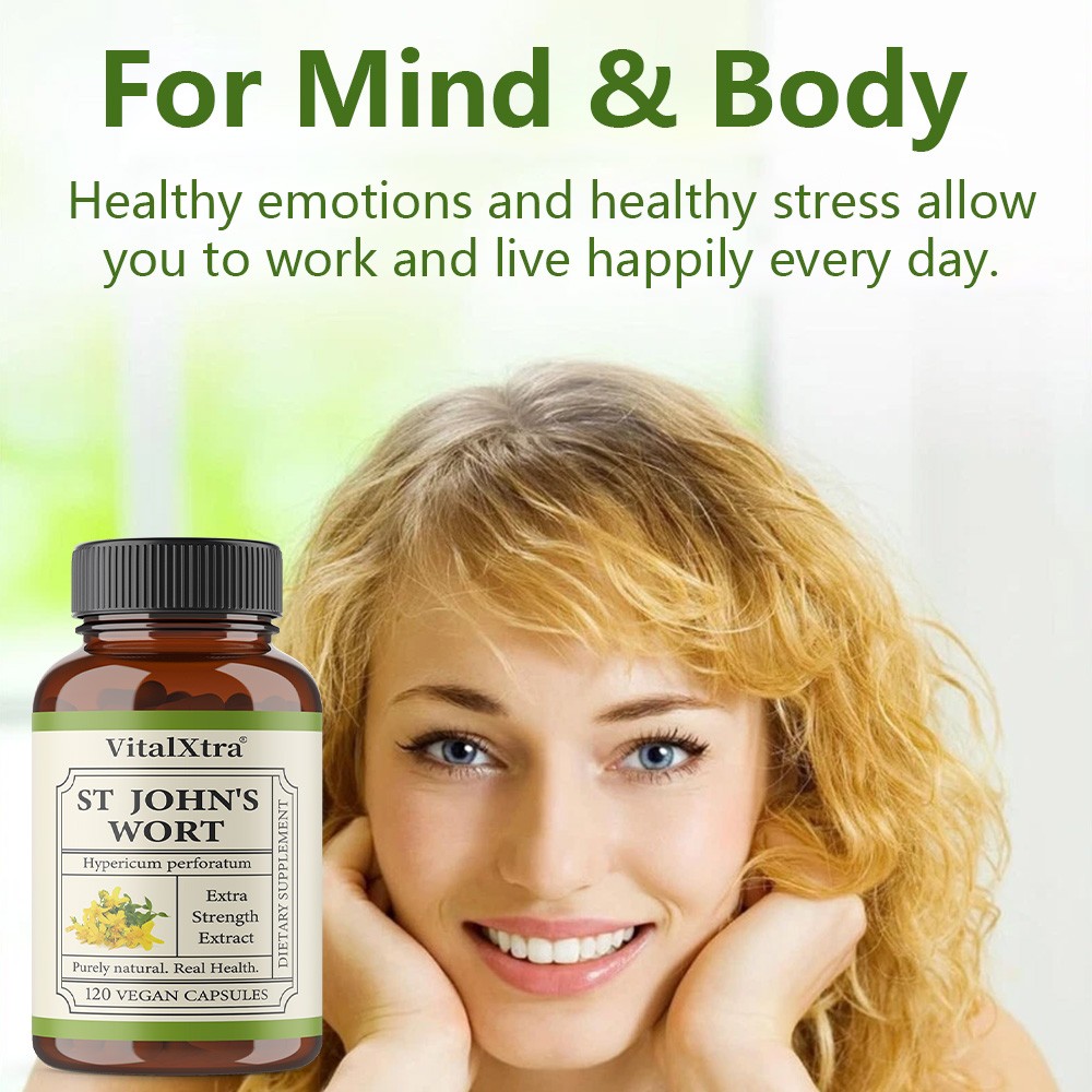 Herbal extracts 30/60/120 Capsules – Natural Mood & Emotional Balance Support