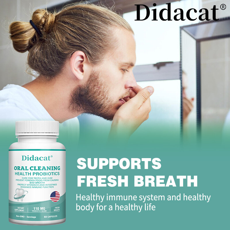 Oral Cleaning Health Probiotics Capsules – Care Teeth & Gum,Prevent Bad Breath