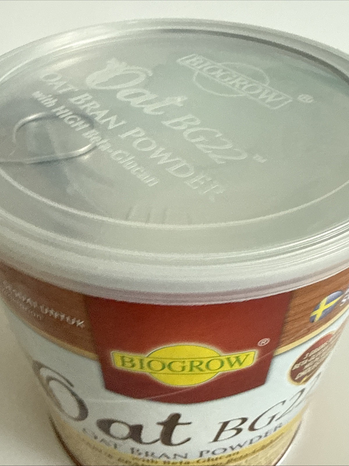 Biogrow Bg22 Oat Beta Glucan Powder 480G, Ships from USA