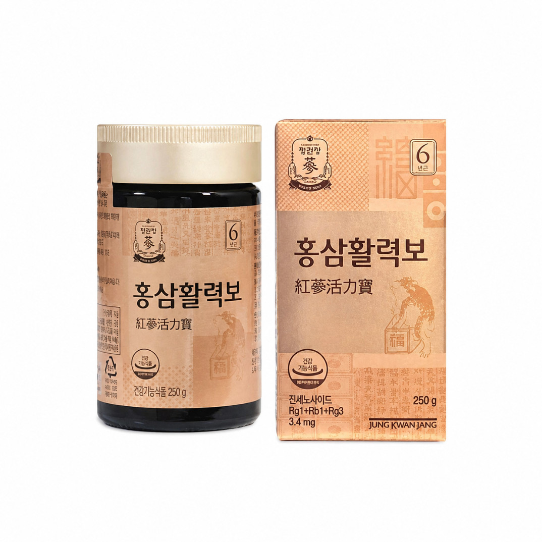 JUNG KWAN JANG Korean Red Ginseng Concentrate 250g 6-Year Root Herbal Supplement