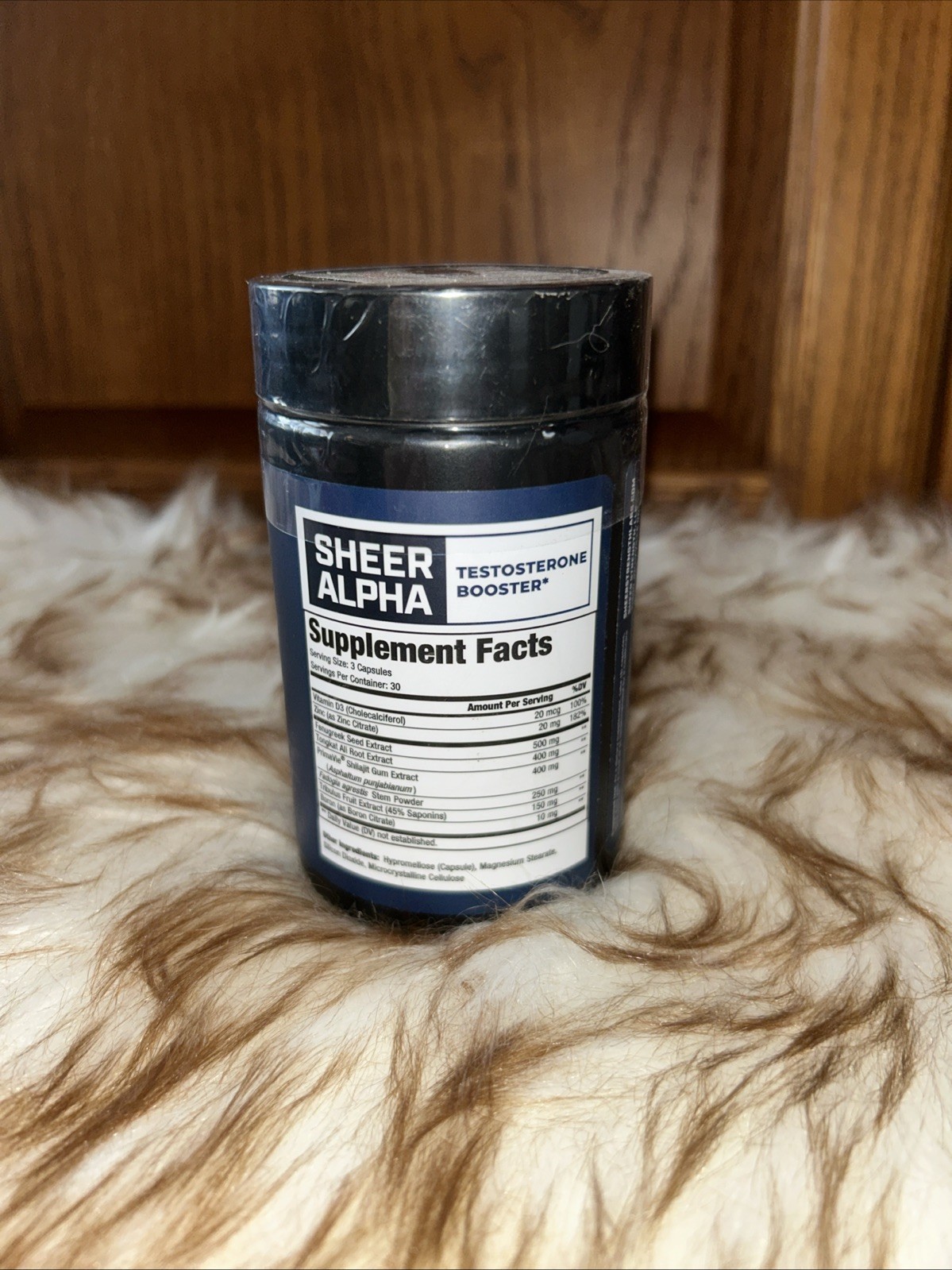 Sheer Strength Labs – Sheer Alpha Testosterone Booster (90 Capsules)