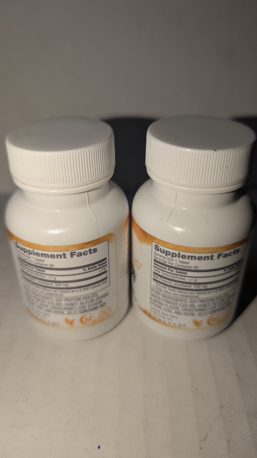 New Forever Living Forever Bee Propolis® 60 Tablets, boost immunity, EXP. 1/30×2