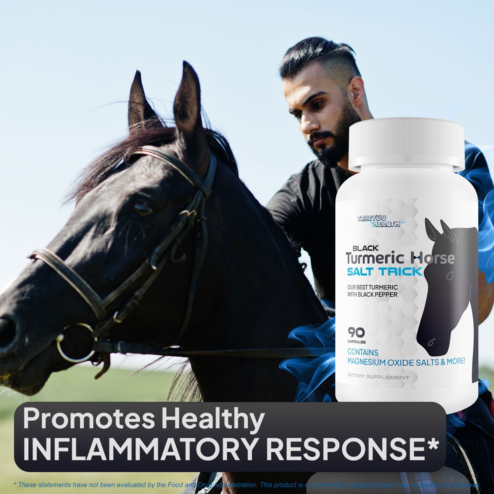 Black Turmeric Horse Salt Trick – Our Best Turmeric with Black Pepper – Vitamins