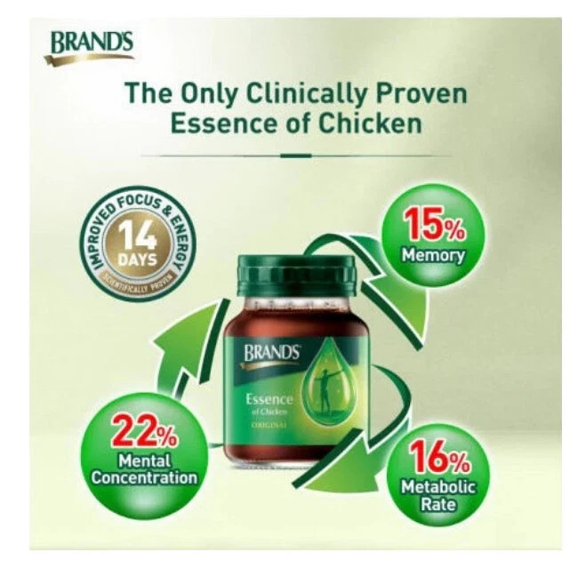 BRAND’S Essence of Chicken 15 Bottles x 70g (1 Case) BEST PRICE EXPRESS SHIPPING