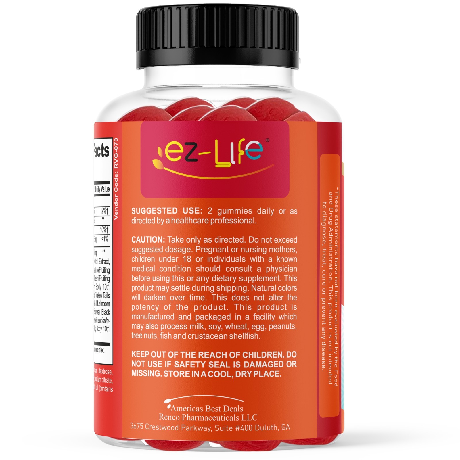 Mushroom Supplement Support Mental Alertness, Brain Health Mental Clarity, Focus