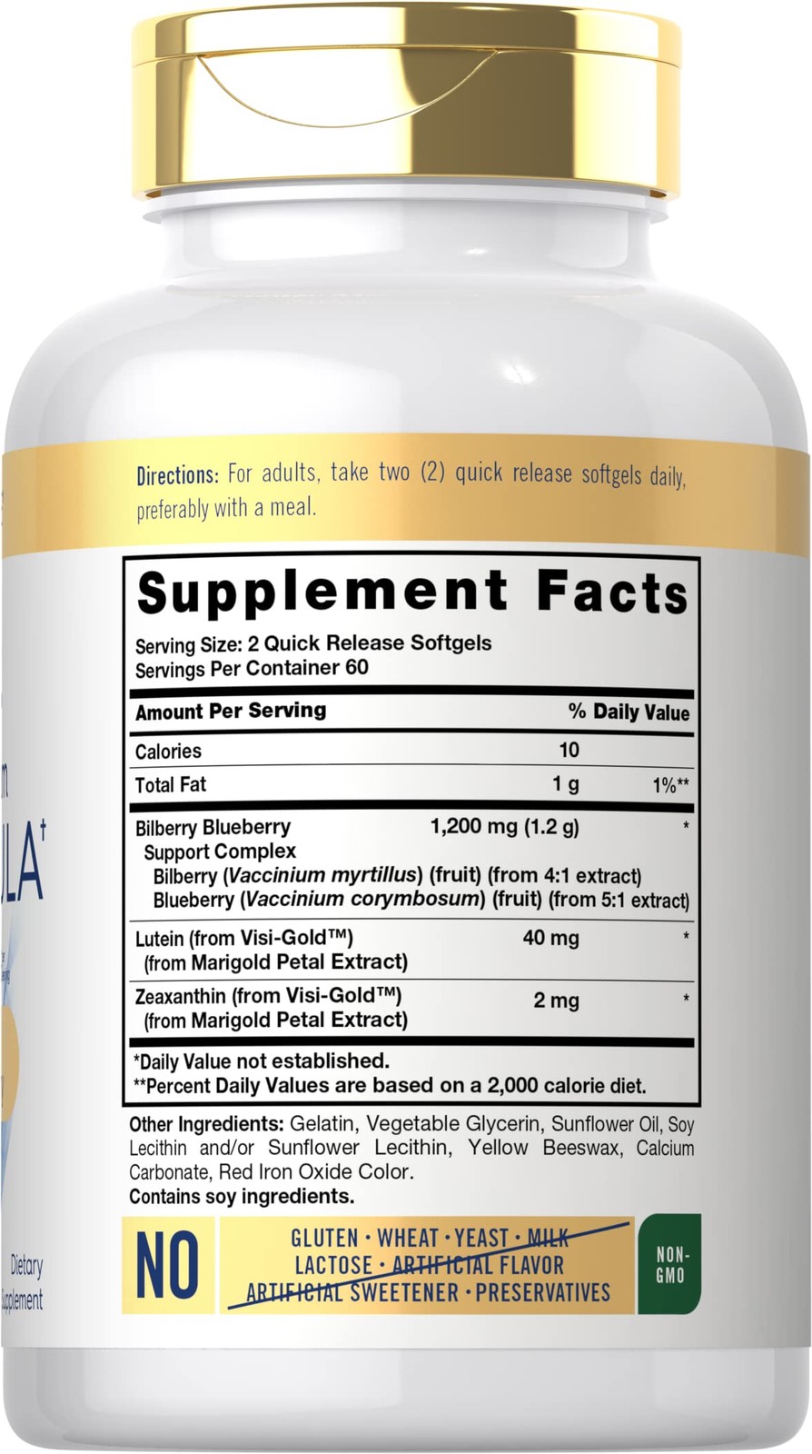 Carlyle Eye Health Supplement | 120 Softgels | with 120 Count (Pack of 1)