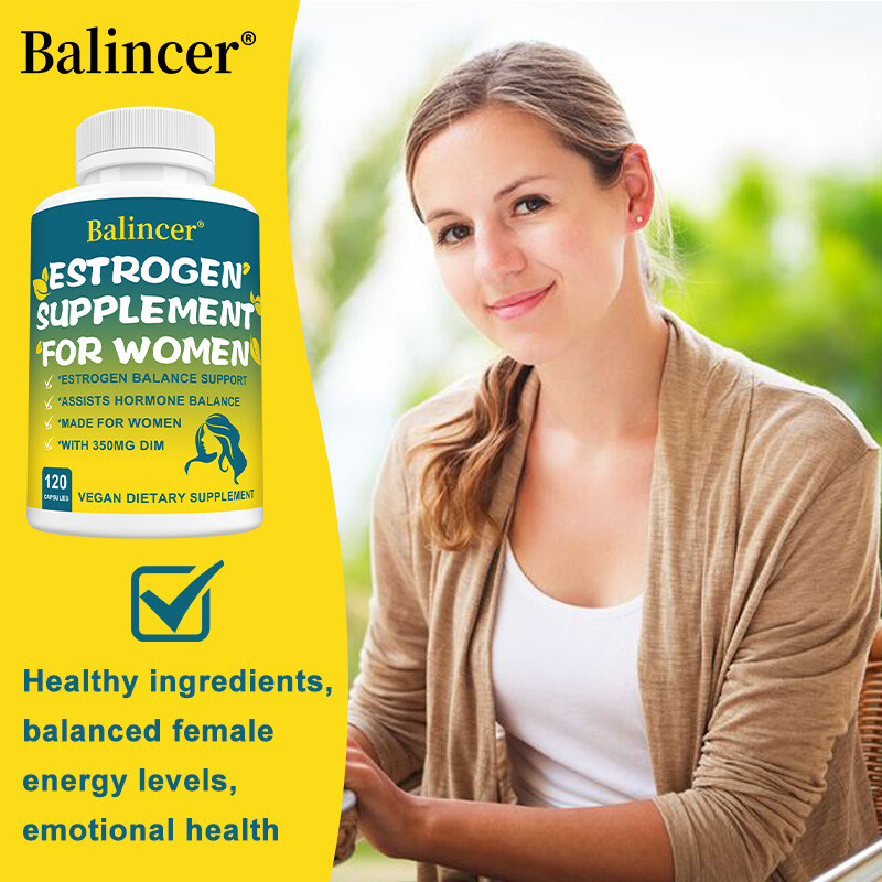Estrogen Supplement for Women Increase Estrogen, Hormone, Energy Capsules