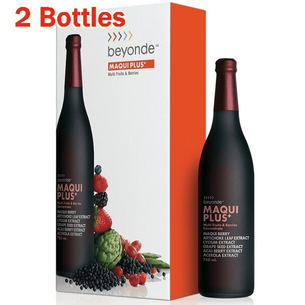 BEYONDE MAQUI PLUS Super Anti-Oxidant Multi Fruit and Berry (Duo Pack 750ml x2)