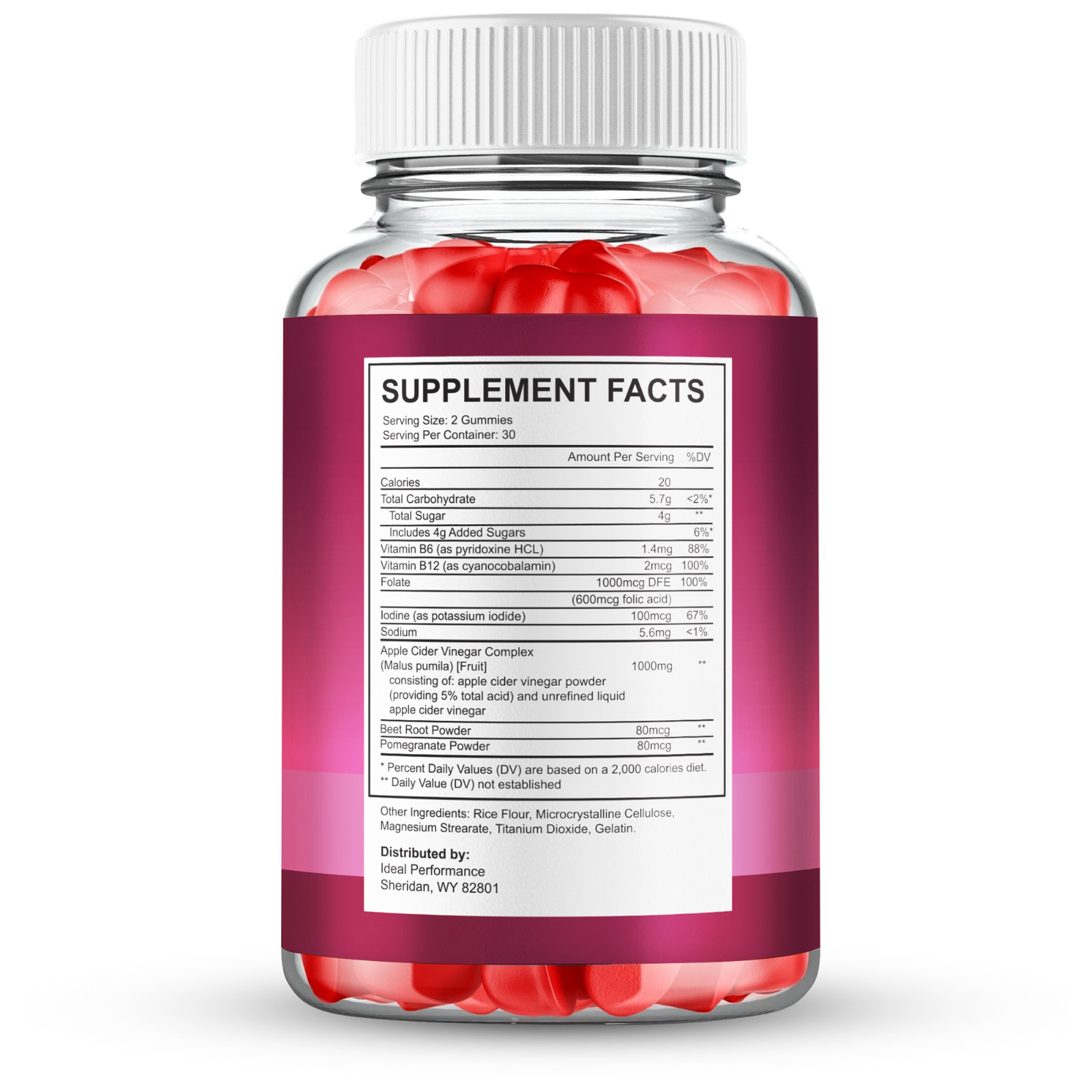 Lipotrine Gummies, Official Lipotrine Keto Supplement Gummys (1 Pack)