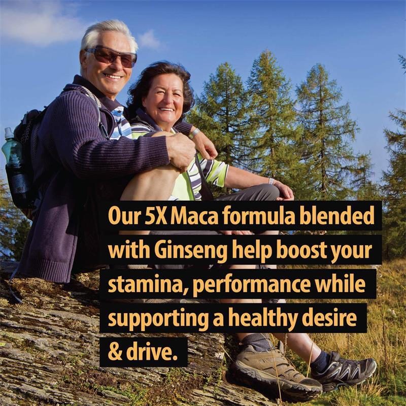 Maca Compound: Maca Root + Ginseng Extract Natural High Quality