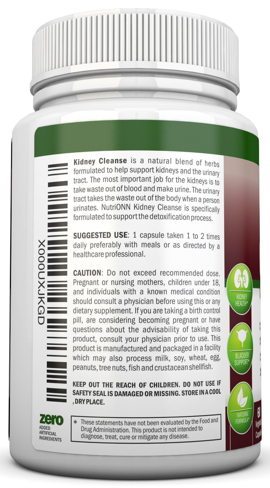 KIDNEY CLEANSE – Detox and Support For Urinary Tract, Bladder and Kidneys