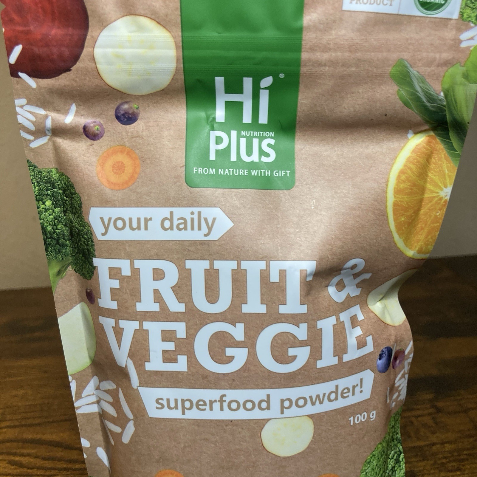 Hi Plus Fruit & Veggie Superfood Powder 100g