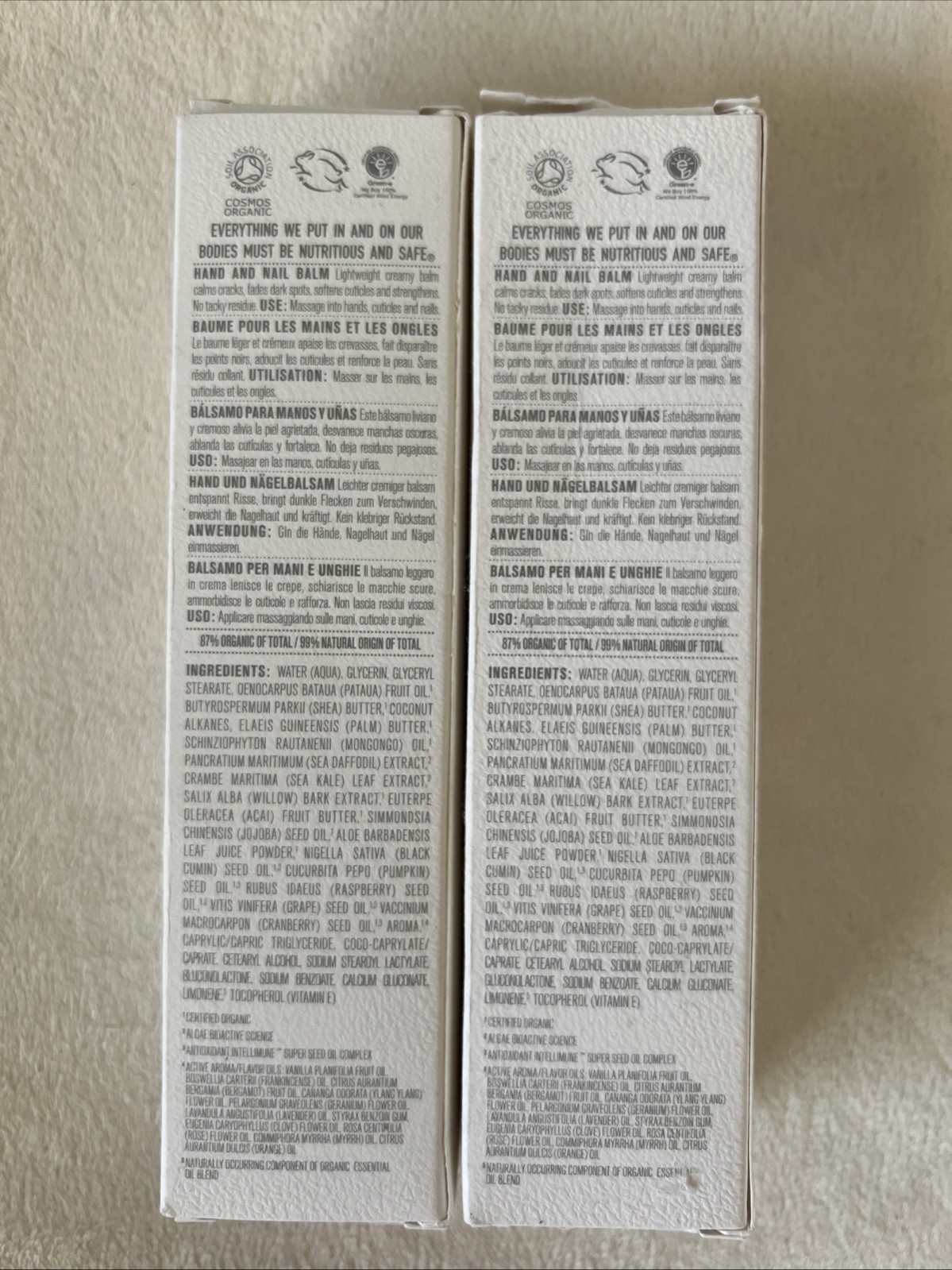 Intelligent Nutrients Hand and Nail Balm Set of 2 – 1.9 fl oz each