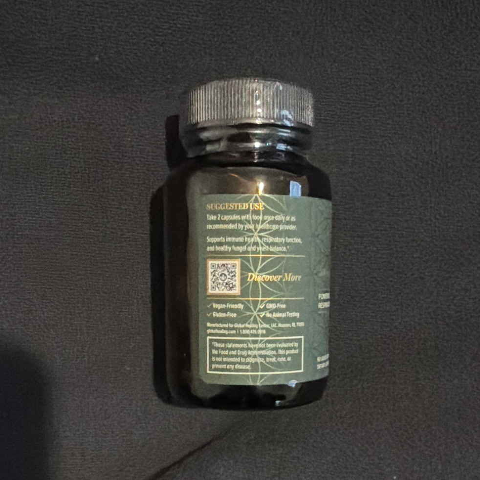 Global Healing Oregano Oil Liquid Capsules 200mg, Immune Support, Vegan, 60 ct