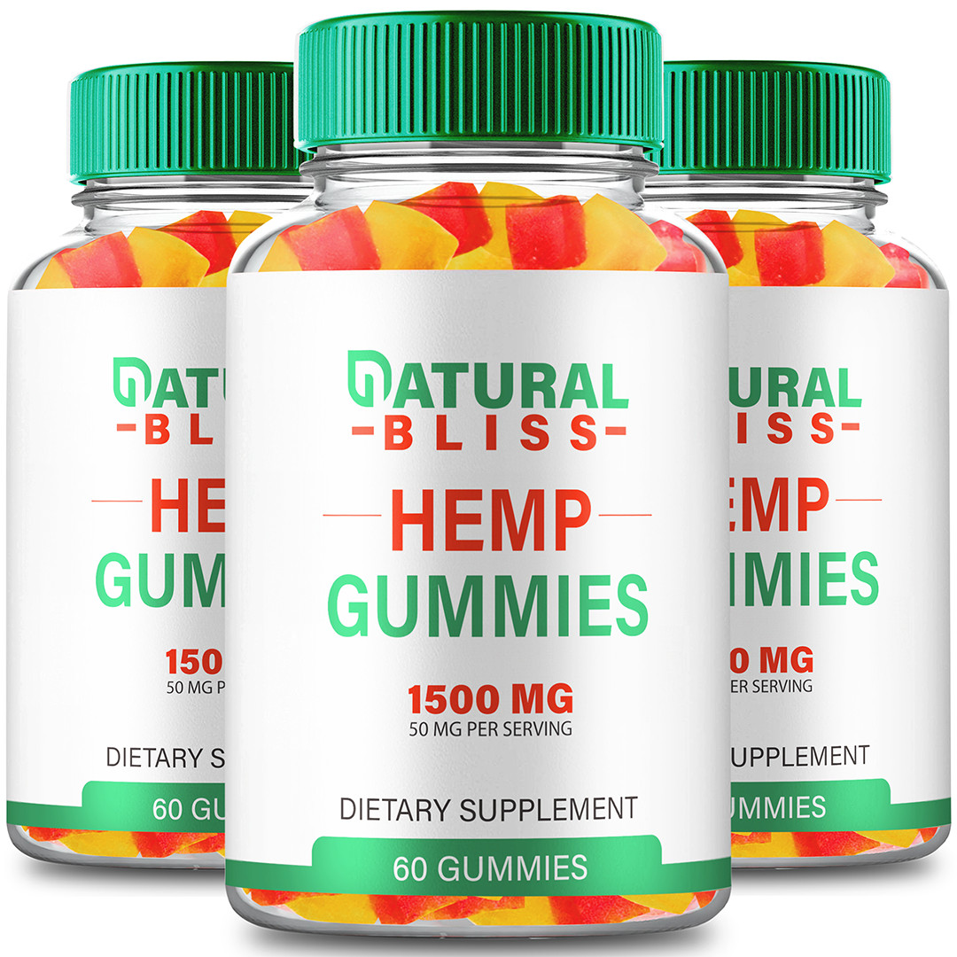 Natural Bliss Gummies – Official Formula (3 Pack)
