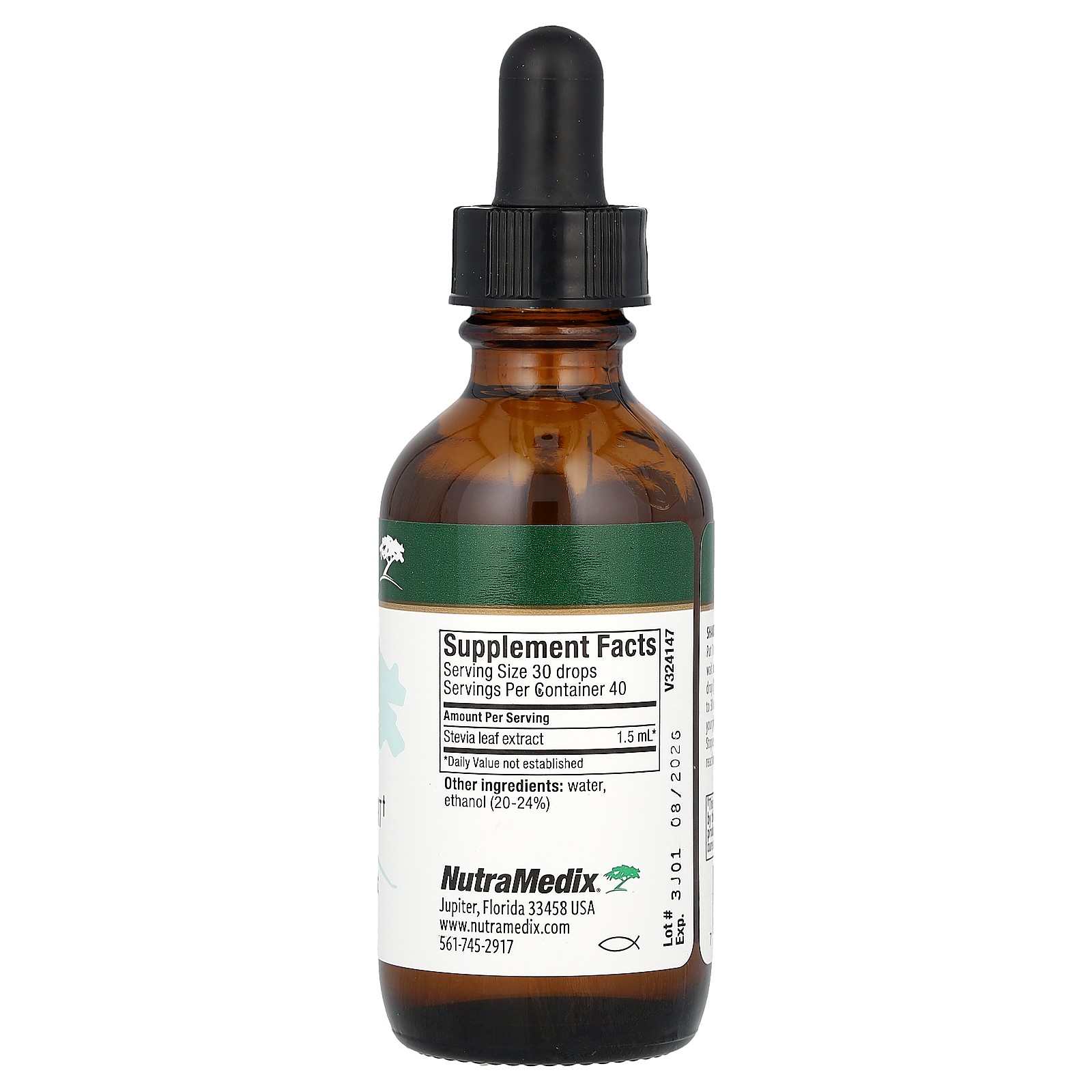Stevia, Microbial Support, 2 fl oz (60 ml)