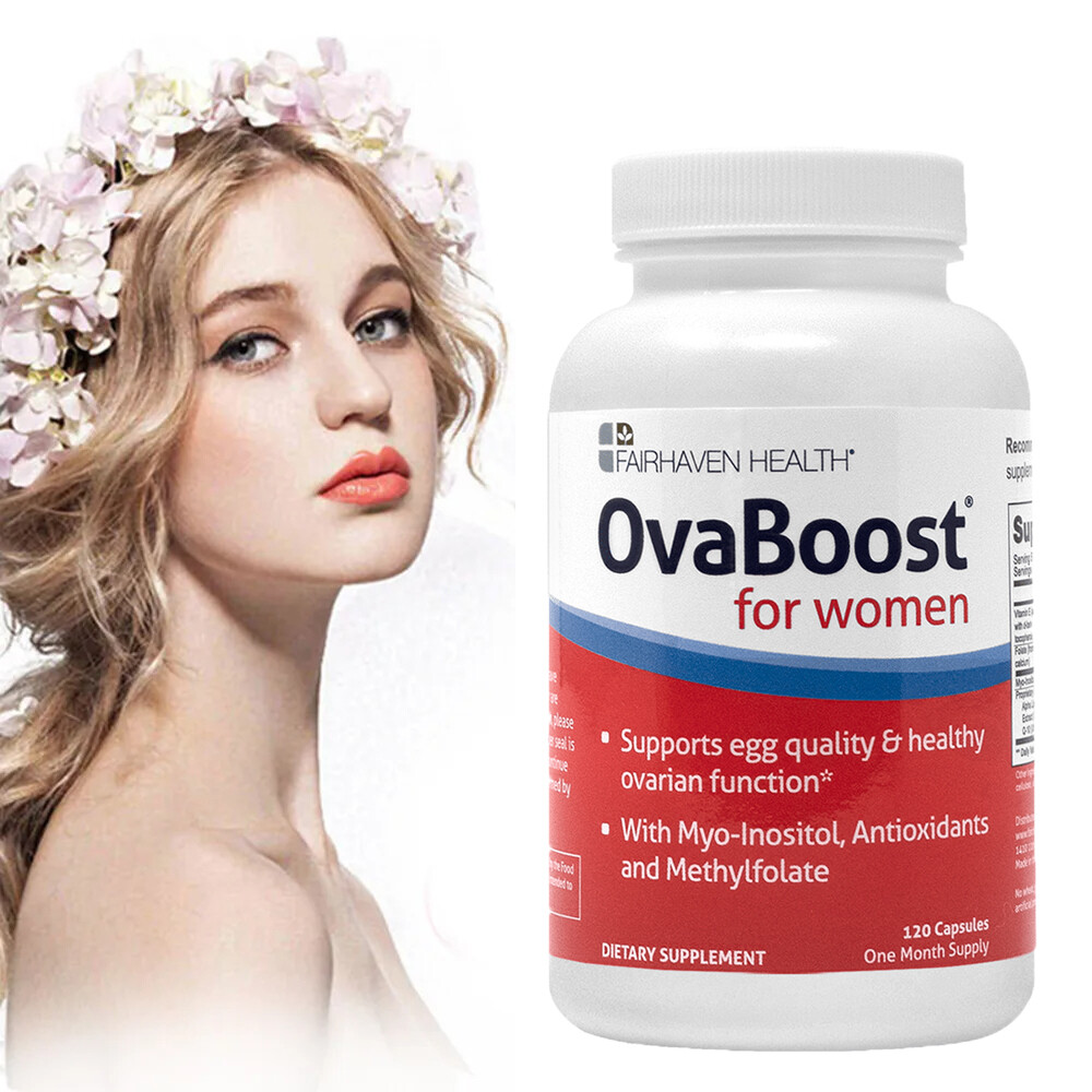 Fairhaven Health OvaBoost Female Fertility Supplement & Improve Egg Quality