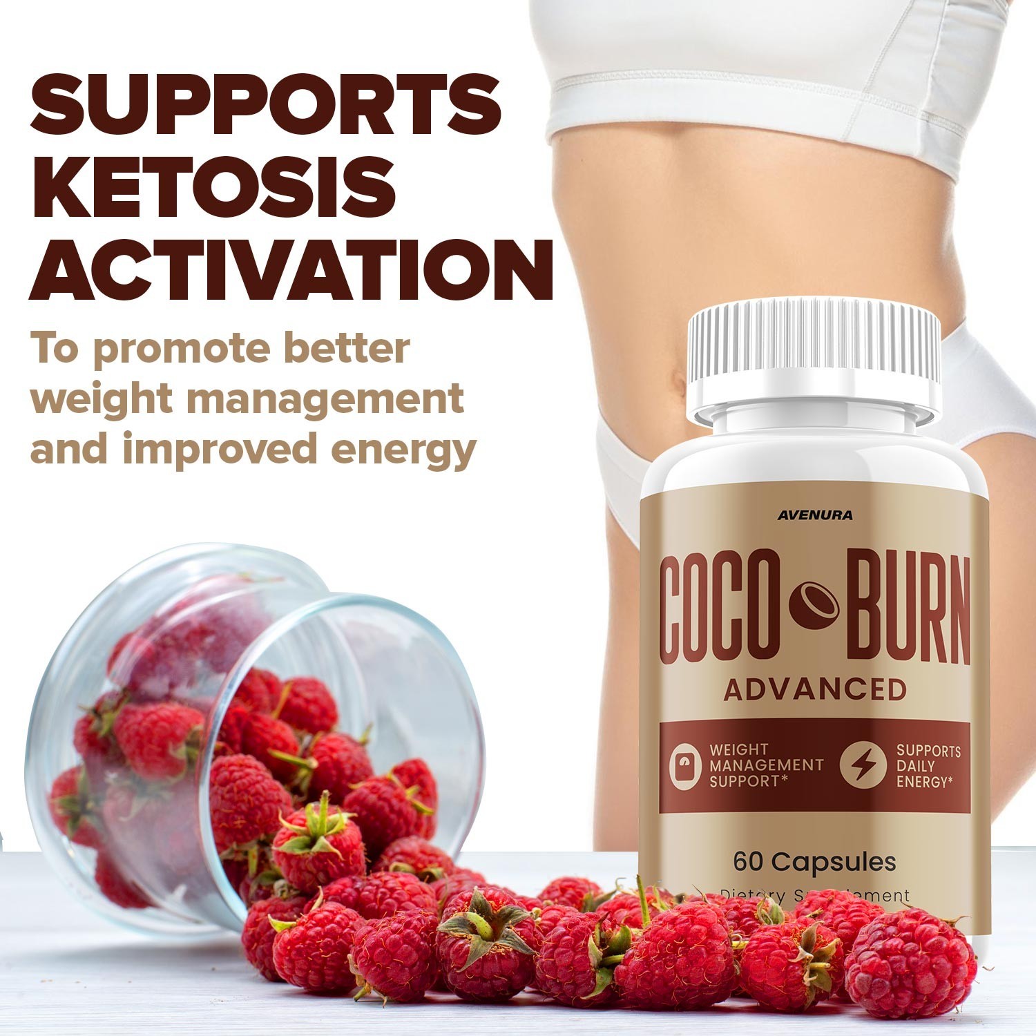 (1 Pack) Coco Burn – Cocoburn Advanced Capsule Supplement Pills Daily Health