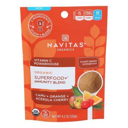 Organic Superfood Immunity Blend 4.2 Oz By Navitas Organics