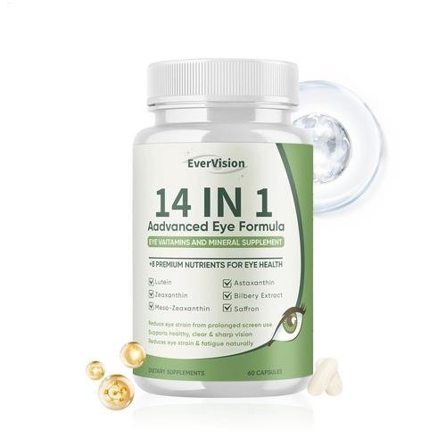 Evervision 14 Formula 1 Advanced Eye In Capsules Advanced Formula 60 Ct-