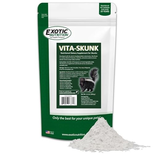 Exotic Nutrition Vita-Skunk Dietary Supplement – Vitamins, Minerals & Amino