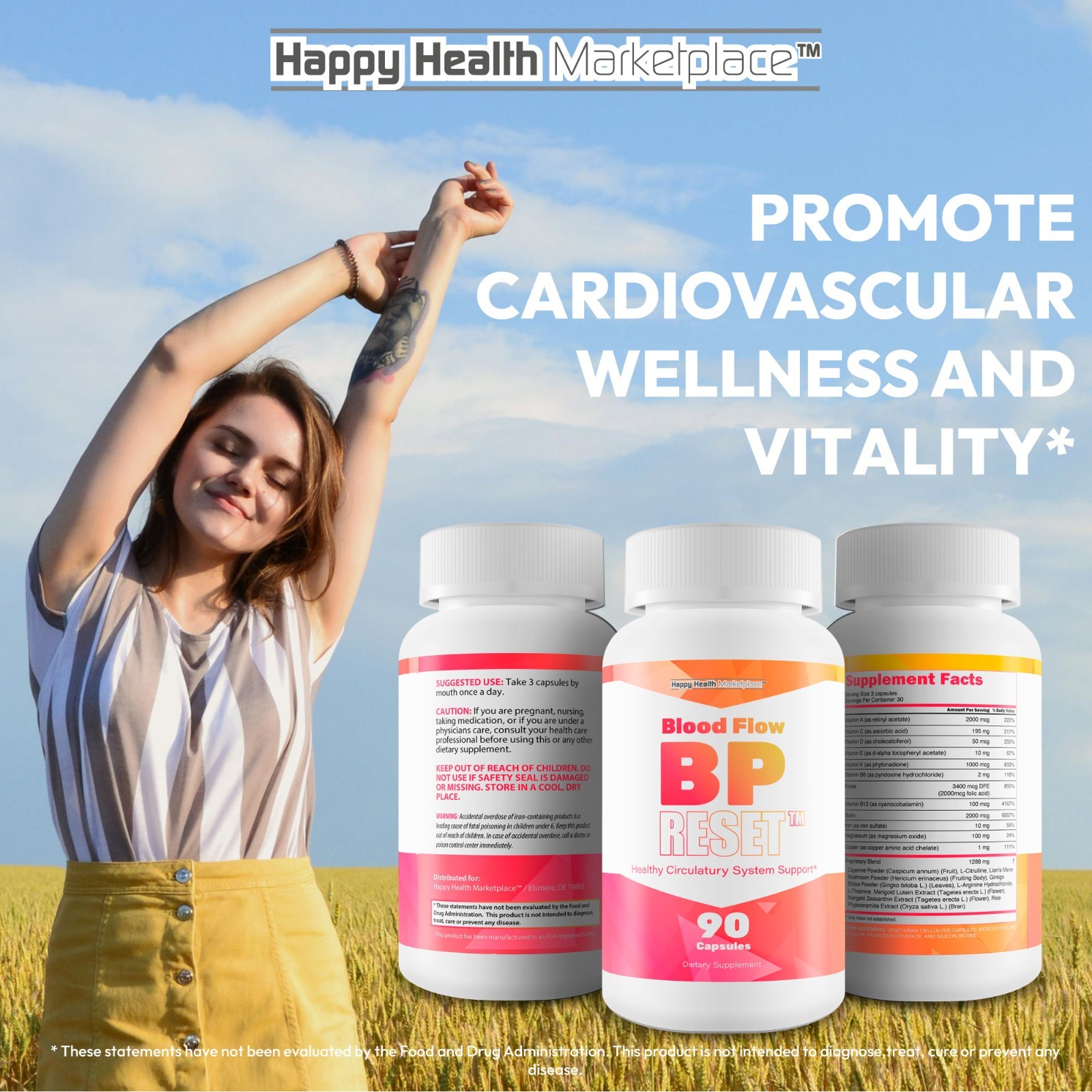 BP Reset – Our Best Circulation Support Pressure Supplement – BP Support