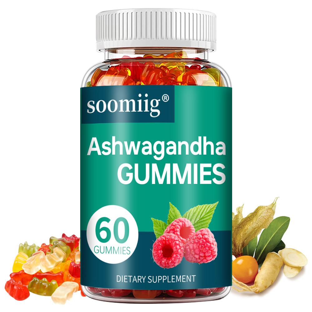 Ashwagandha Gummies – Vegan – Anxiety, Stress, Immune Support