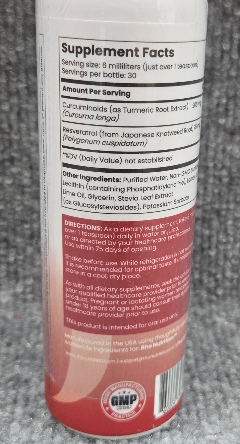 Rho Nutrition – Cellular Health Essentials Bundle – Liquid Liposomal Supplement